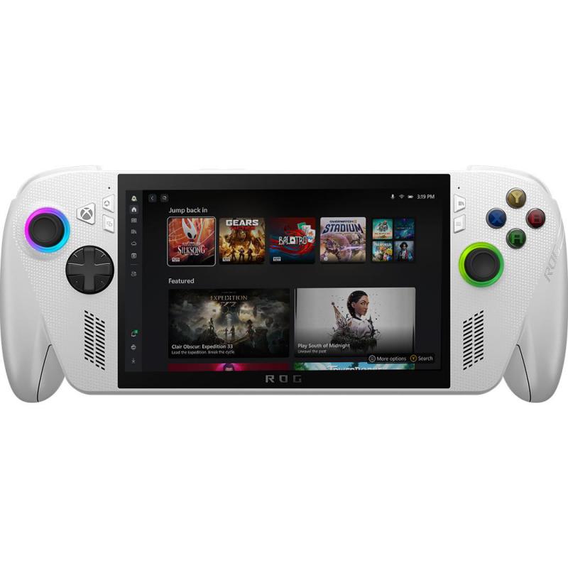 Asus ROG Xbox Ally Gaming Handheld, AMD Ryzen Z2 A, 512 GB PCIe 4.0 NVMe M.2 SSD, 16 GB, Pre-loaded Microsoft Game Pass 90 Days (3 Months), White — 2