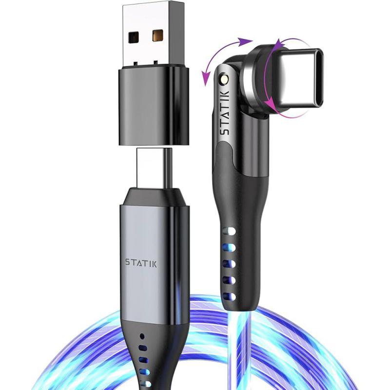 STATIK PowerPivot Pro USB-C to USB C Sync & Charge Cable, 1.00 m ( 3.28 ft )