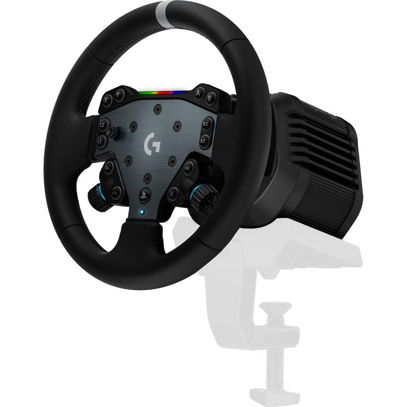 Logitech G RS50 System Racing Wheel, Wired, for PC/PlayStation 5/PlayStation 4, Black