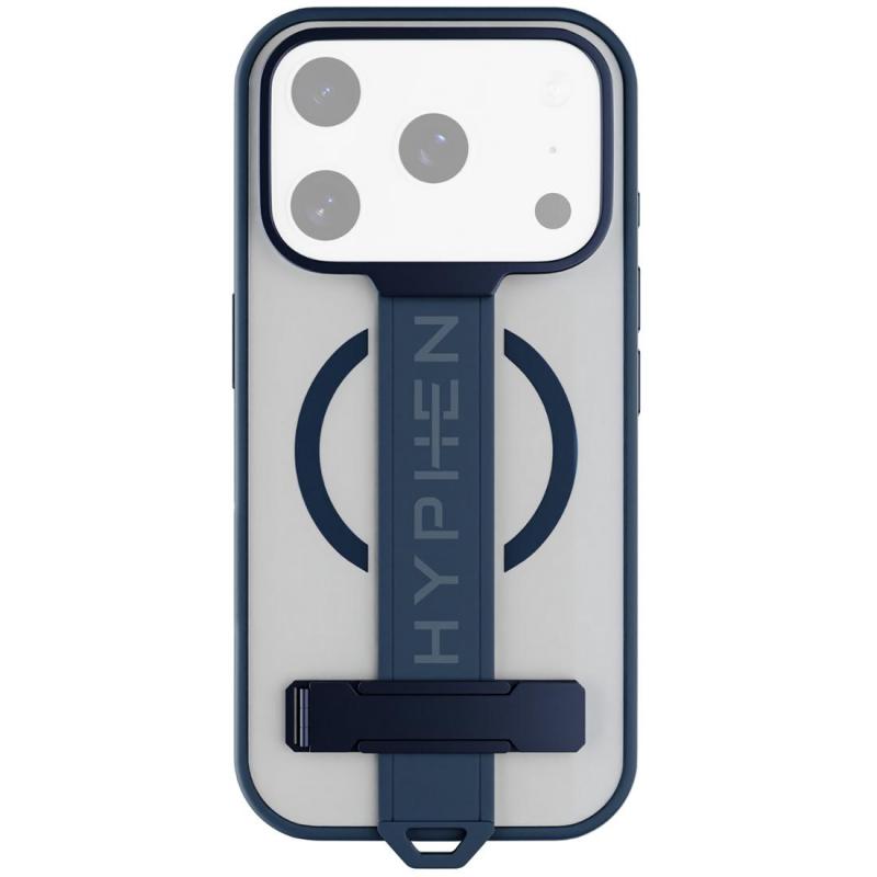 HYPHEN Flex Back Cover Mobile Case with MagSafe, for iPhone 17 Pro, Indigo