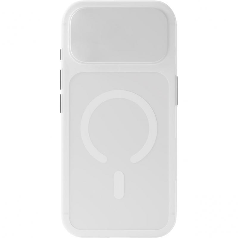 HYPHEN Rift Back Cover Mobile Case with MagSafe, for iPhone 17 Pro Max, Frost — 2
