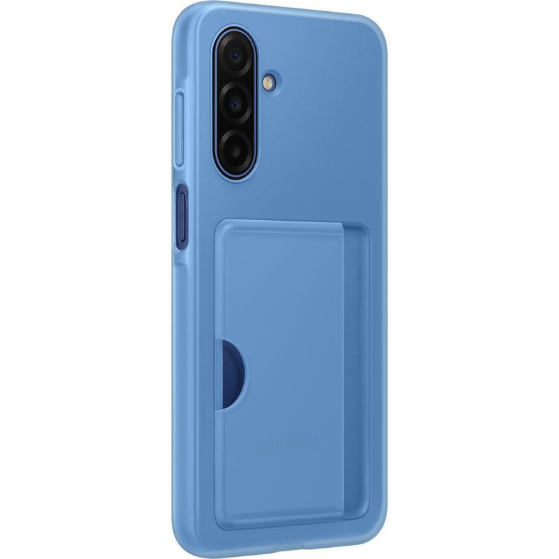 Samsung Card Slot Back Cover Mobile Case, for Samsung Galaxy A17 4G/Galaxy A17 5G, Blue — 3