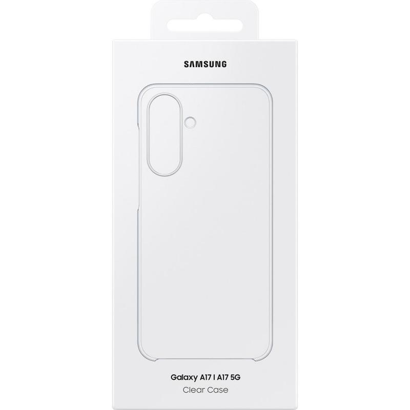 Samsung Clear Back Cover Mobile Case, for Samsung Galaxy A17 4G/Galaxy A17 5G, Transparent — 4