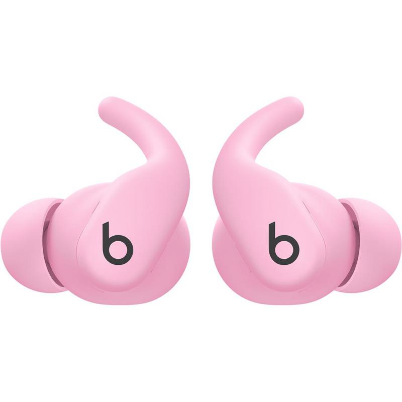 Beats Powerbeats Fit Earbuds, Active Noise Cancelling, Bluetooth, USB-C (Charging), Built-in Microphone, Power Pink