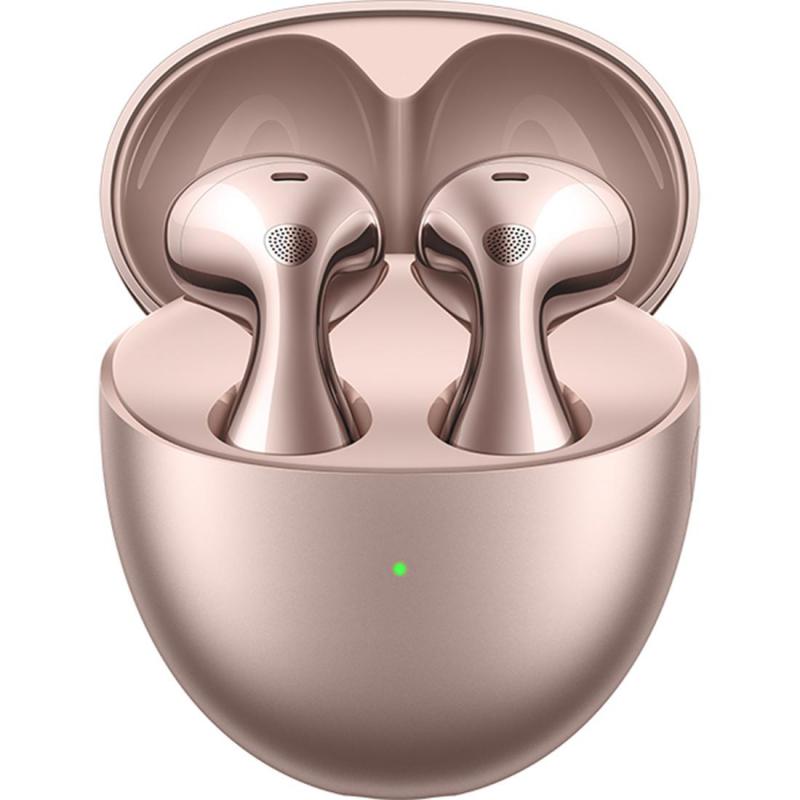 Huawei FreeBuds 6 Earbuds, Active Noise Cancelling, Bluetooth, USB-C (Charging), Built-in Microphone, Rose Gold