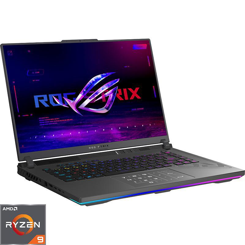 Asus ROG Strix G16 Gaming Laptop, 16", AMD Ryzen 9, 32 GB RAM, 1 TB, Windows 11, NVIDIA GeForce 12 GB