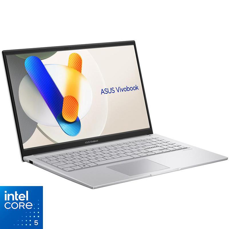Asus Vivobook 15 Laptop, 15.6", Intel Core 5, 16 GB RAM, 512 GB SSD, Windows 11, Intel Graphics