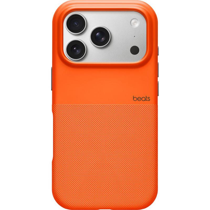 Beats Rugged Back Cover Mobile Case with MagSafe, for iPhone 17 Pro, Sierra Orange