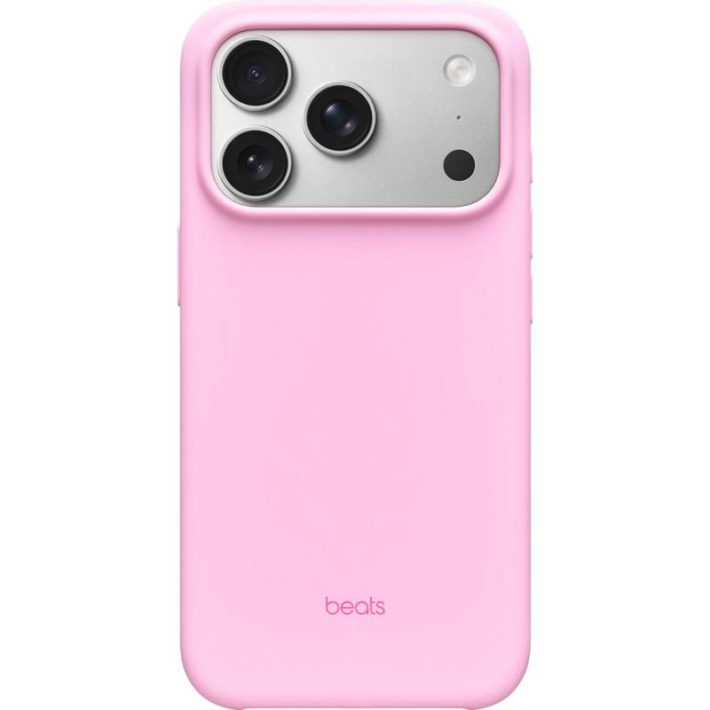 Beats Camera Control Back Cover Mobile Case with MagSafe, for iPhone 17 Pro, Pebble Pink