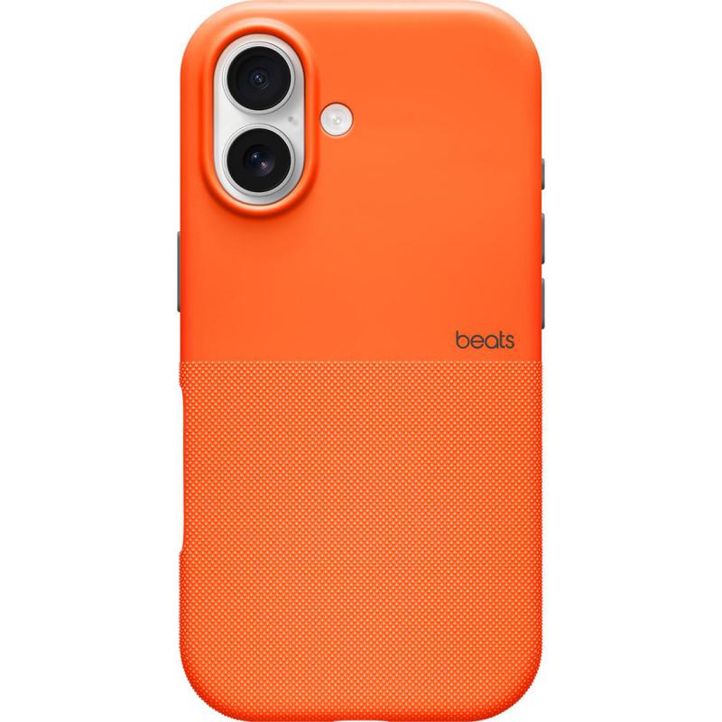 Beats Rugged Back Cover Mobile Case with MagSafe, for iPhone 17, Sierra Orange