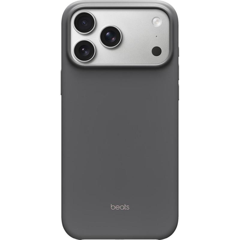 Beats Camera Control Back Cover Mobile Case with MagSafe, for iPhone 17 Pro Max, Granite Grey
