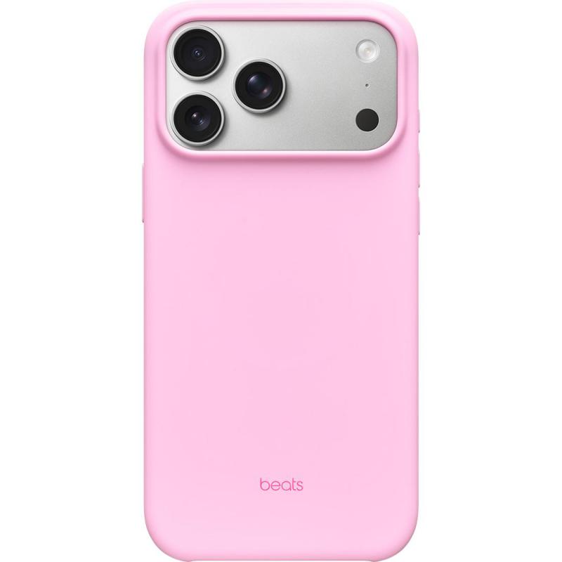 Beats Camera Control Back Cover Mobile Case with MagSafe, for iPhone 17 Pro Max, Pebble Pink