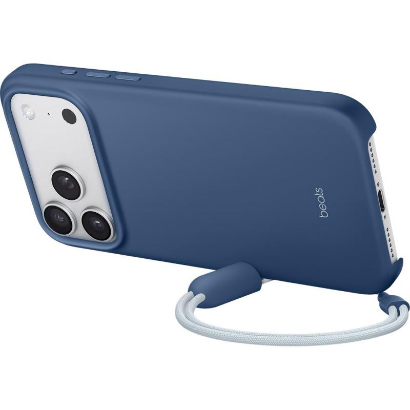 Beats Kickstand Back Cover Mobile Case with MagSafe, for iPhone 17 Pro Max, Bedrock Blue — 2