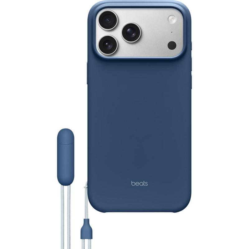 Kickstand Back Cover Mobile Case with MagSafe, for iPhone 17 Pro Max, Bedrock Blue