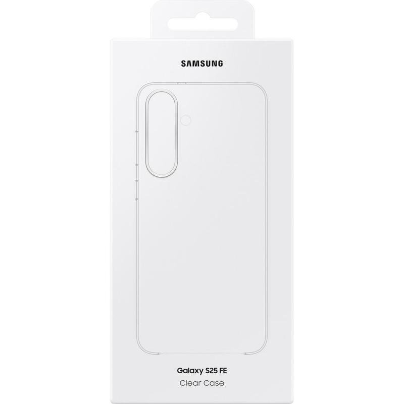 Samsung Clear Back Cover Mobile Case, for Samsung Galaxy S25 FE 5G, Transparent — 2