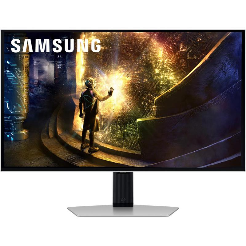 Samsung LS27DG612SMXU 27" Gaming Monitor, OLED, QHD (Quad HD), 240 Hz, 0.03ms (GtG), Silver