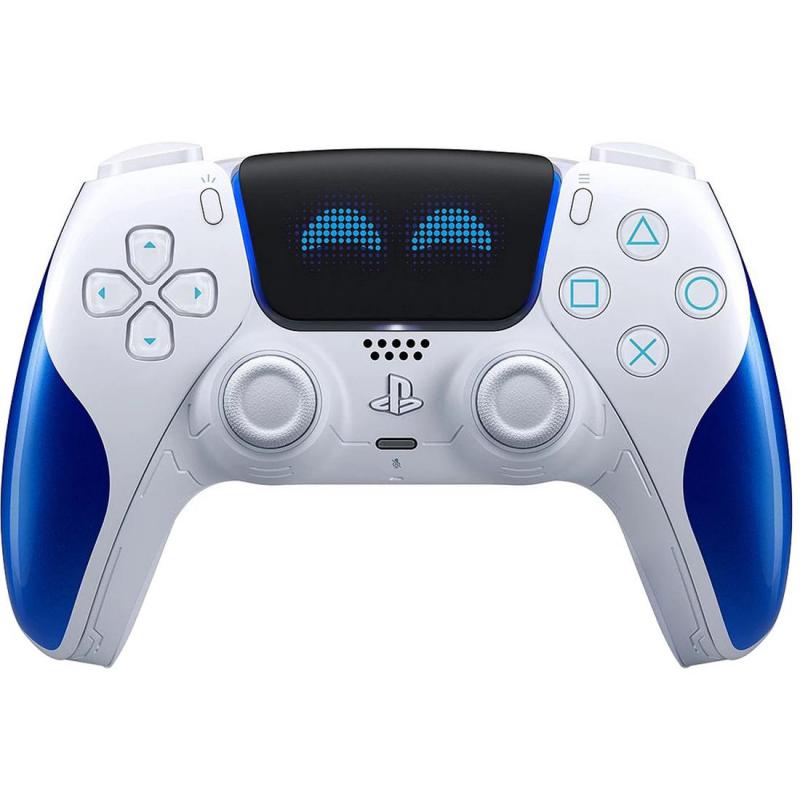 Sony DualSense ASTRO BOT V2 Limited Edition Controller, Wireless, for PlayStation 5, White/Blue