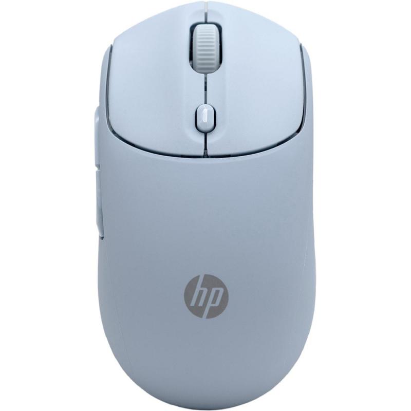 HP 400 Quiet Mouse, Bluetooth/Wireless, Optical, Up to 6000 dpi, Blue