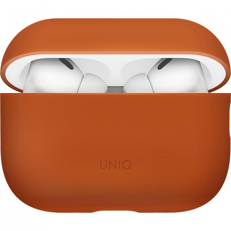 Uniq Lino Earbuds Case, for Apple AirPods Pro 3, Sunset Orange