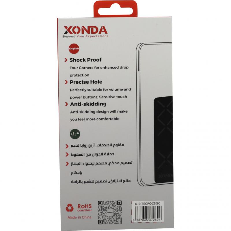 Xonda Back Cover Mobile Case with Strap, for Tecno Pova Curve 5G, Clear — 2