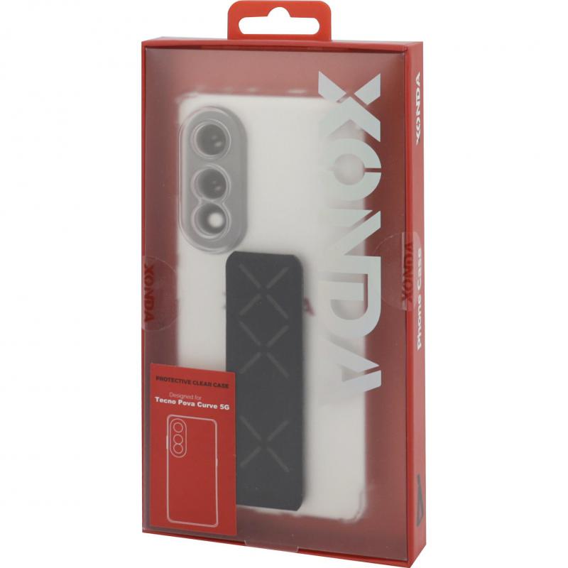 Back Cover Mobile Case with Strap, for Tecno Pova Curve 5G, Clear