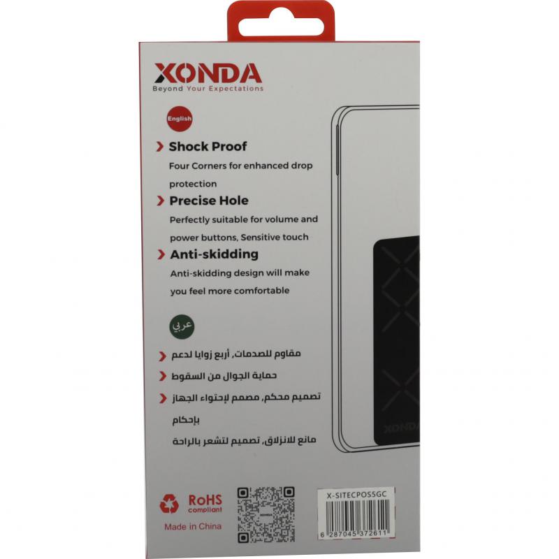 Xonda Back Cover Mobile Case with Strap, for Tecno Pova Slim, Clear — 2