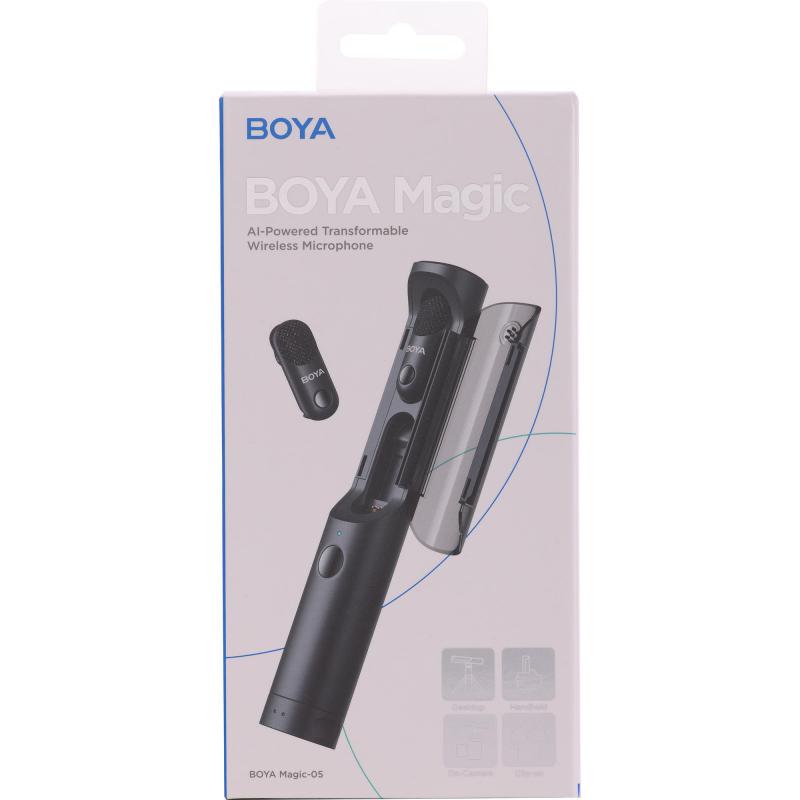 Boya Magic-05, Lavalier Microphones, Black — 4