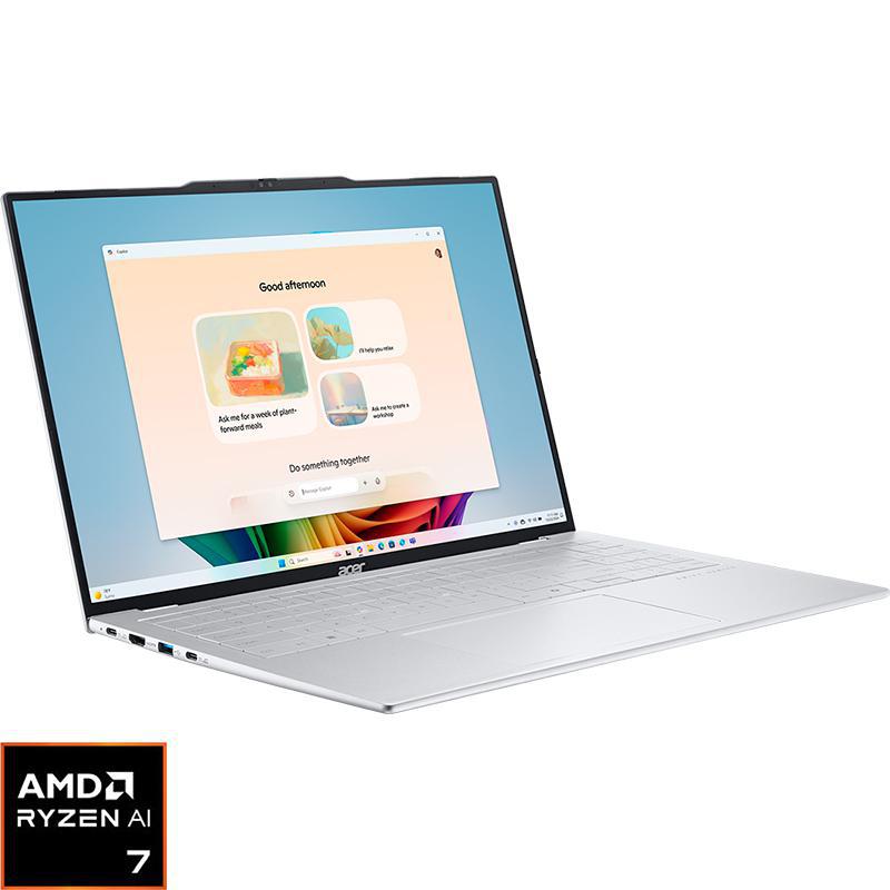 Acer Swift Air 16 Swift Air Laptop, AI with CoPilot+, 16", AMD Ryzen 7, 32 GB RAM, 1 TB SSD, Windows 11, AMD Radeon 860M