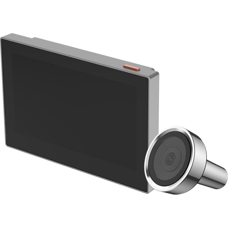 Ezviz CP2 Wire-Free Peephole Door Viewer, Wi-Fi, Works with Android/iOS Devices, Silver