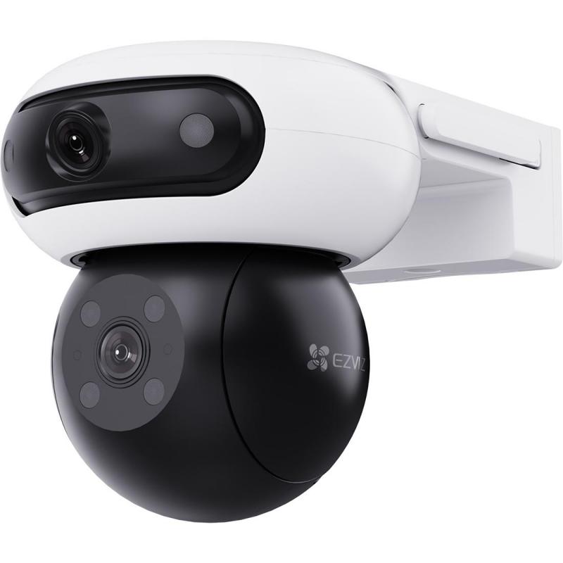 Ezviz C90 Dual 2K+ & 2K+ Dual-Lens Pan & Tilt Wi-Fi Camera, Wi-Fi, Works with Amazon Alexa/Google Assistant, White