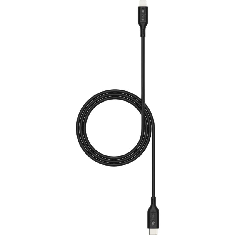 Mophie Essentials Lightning to USB-C Sync & Charge Cable, 1.00 m ( 3.28 ft ), Black