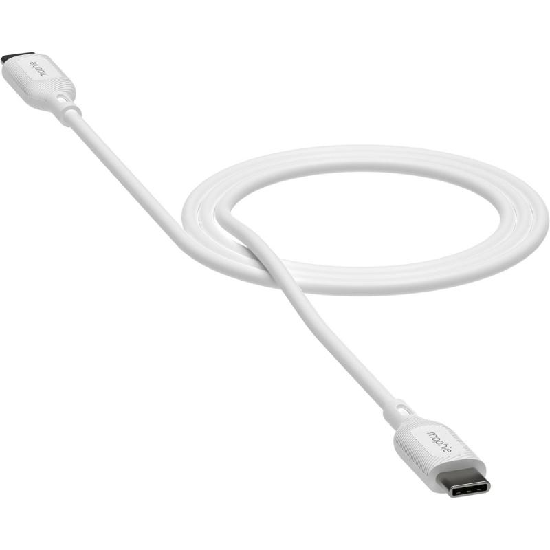Mophie Essentials USB-C to USB C Sync & Charge Cable, 2.00 m ( 6.56 ft ), White