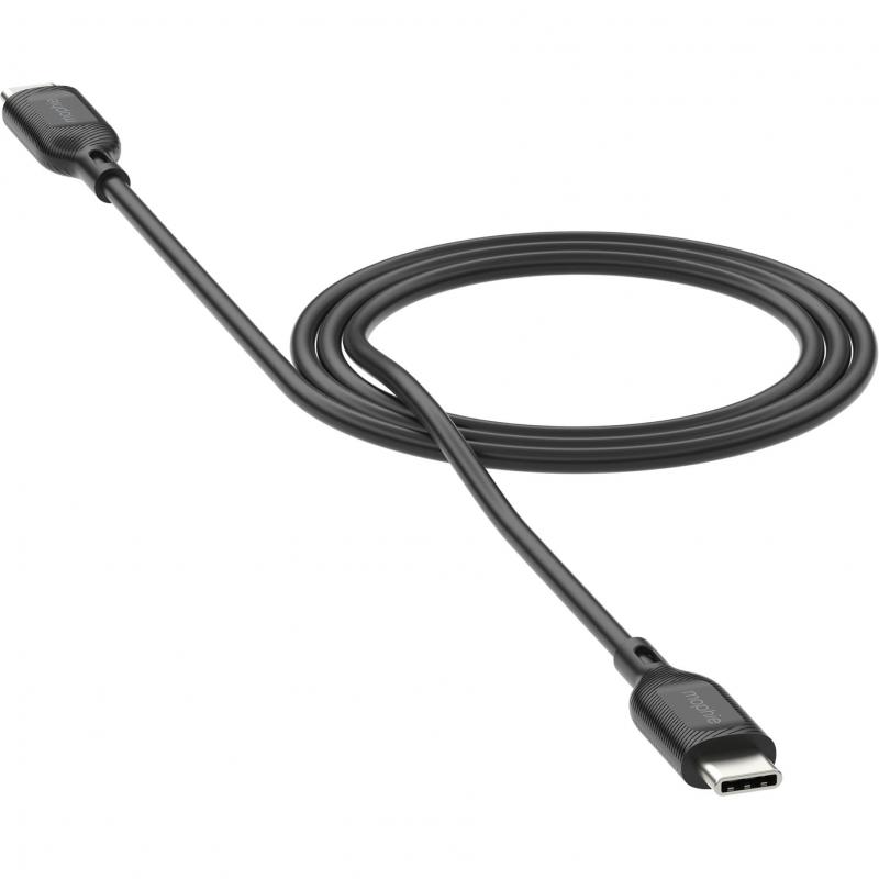 Mophie Essentials USB-C to USB C Sync & Charge Cable, 3.00 m ( 9.84 ft ), Black — 3