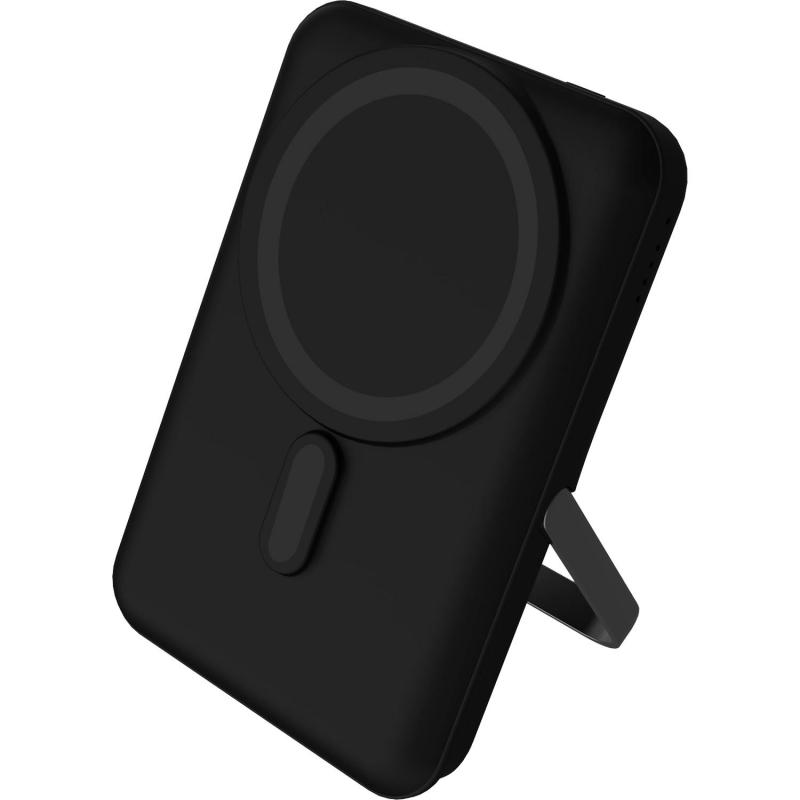 Mophie Essentials Snap+ Powerstation with Stand, Fast Battery Charging, 10000 mAh, Single USB-C (I/O Charging), Black