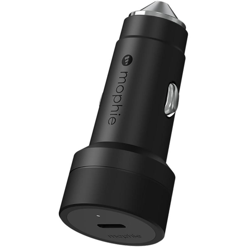 Mophie Car Charger USB-C 30W, Fast Battery Charging, 30 Watts, Single USB-C (PD), Black — 2