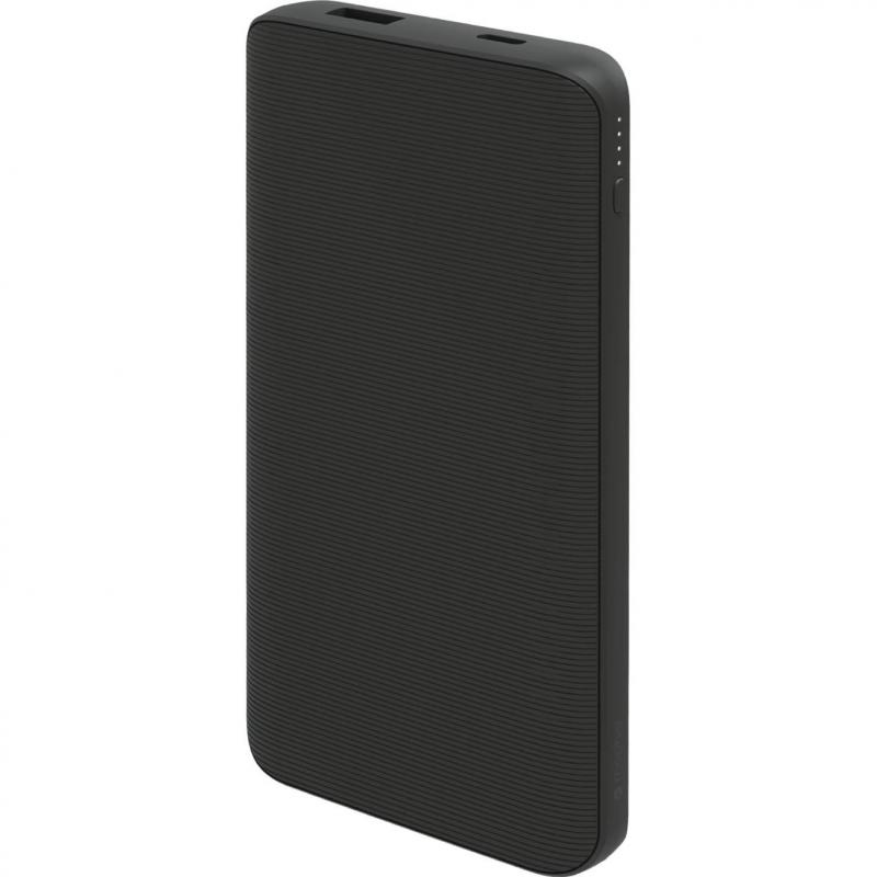 Mophie Essentials Powerstation 10K, Fast Battery Charging, 10000 mAh, Dual USB (1X USB/1X USB-C), Black