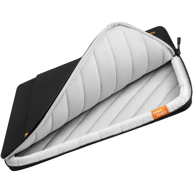 Tomtoc Defender-A13 MacBook Sleeve, for 14" Screen Size, Black — 4