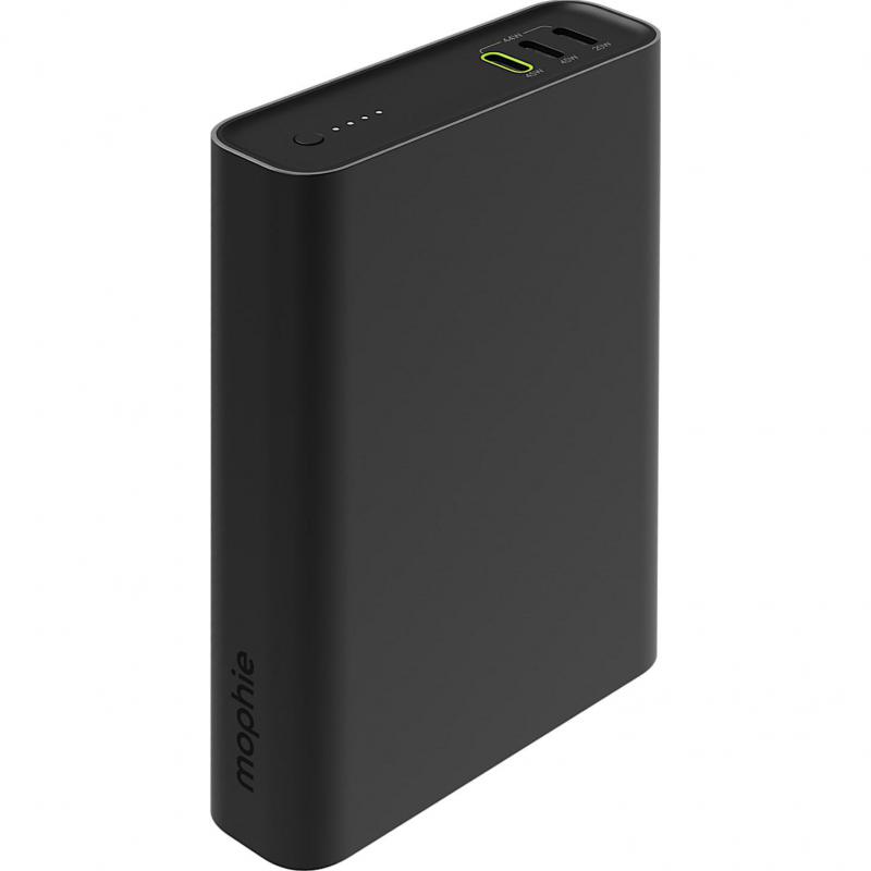 Mophie Powerstation Pro PD Fast Charging, 20000 mAh, 3 USB-C, Black