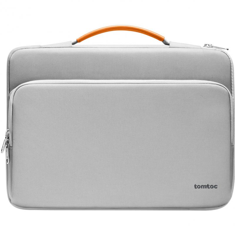 Tomtoc Defender-A14 Laptop Briefcase, for 14" (Device), Grey