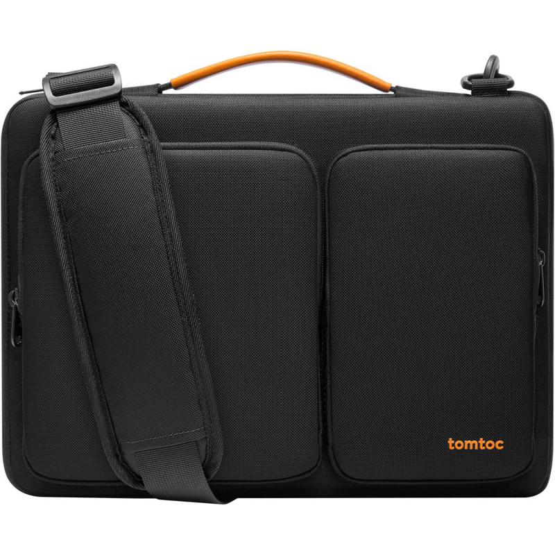 Tomtoc Defender-A42 Laptop Messenger Bag, for 16" (Device), Black