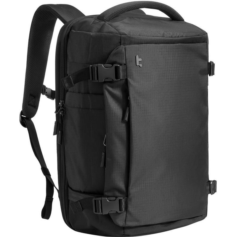 Tomtoc Navigator-T66 Liteway Travel Laptop Backpack, for 16" (Device), Black — 2