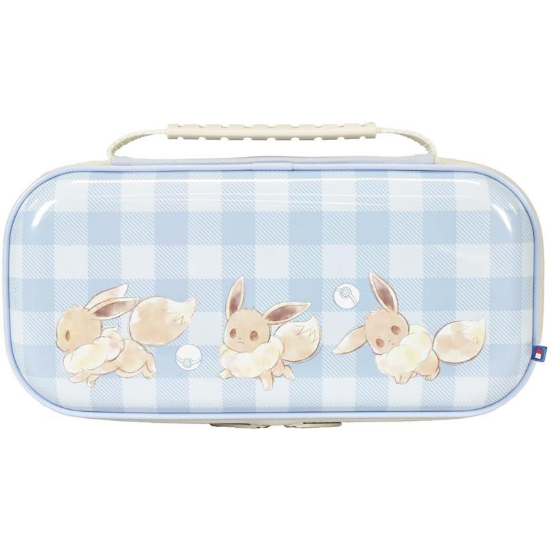 HORI Vault Case Eevee Cottage Core, for Nintendo Switch 2 Gaming Console Case, Light Blue