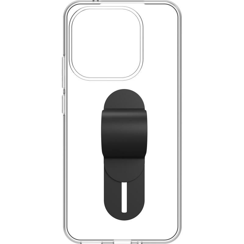 Just in Case Soft Back Cover Mobile Case with Strap, for Xiaomi 15T, Clear — 2