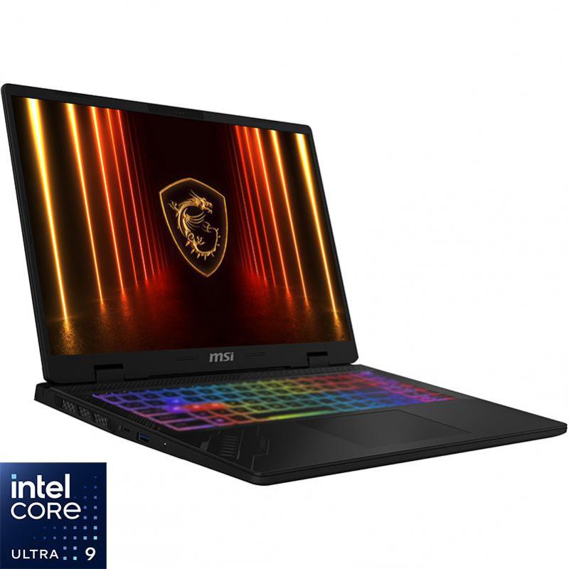 MSI Crosshair 16 HX AI D2XW Gaming Laptop, AI, 16", Intel Core Ultra 9, 32 GB RAM, 1 TB NVMe PCIe Gen 4×4 SSD, Windows 11 Home, NVIDIA GeForce 8 GB