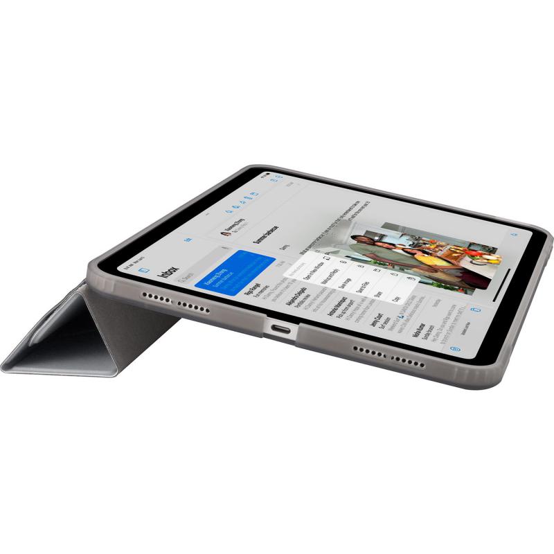 PIPETTO Origami No1 Original Folio Tablet Case, for iPad A16/iPad 10.9 10th Gen, Silver — 5