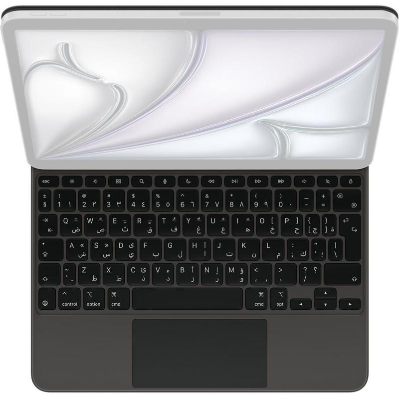 Apple Tablet Keyboard, Magnetic Attachment, for iPad Air 11 M3, Black