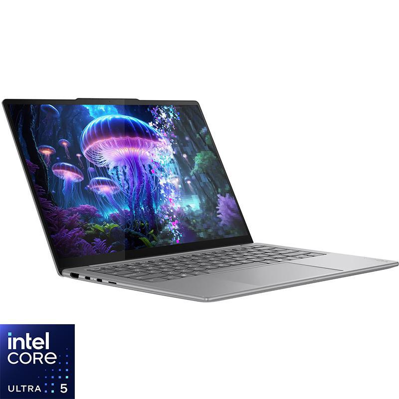 Lenovo Yoga Slim 7 Aura Edition Laptop, AI with CoPilot+, 14", Intel Core Ultra 5, 16 GB RAM, 512 GB PCIe 4.0 NVMe M.2 SSD, Windows 11 Home, Intel Arc Graphics