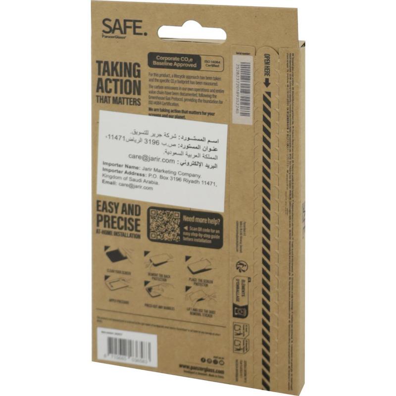 PanzerGlass SAFE Case Friendly Smartphone Screen Protector, for Honor X9d 5G, Tempered Glass, Edge-to-Edge, Black — 2