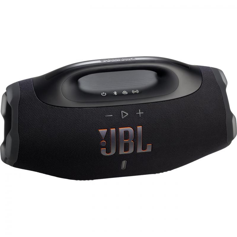 JBL Boombox4 Portable Speaker, Bluetooth, Black