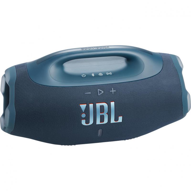 JBL Boombox4 Portable Speaker, Bluetooth, Blue